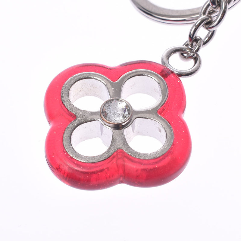 ルイヴィトンポルトクレ カラーライン ストラス ピンク/赤 シルバー