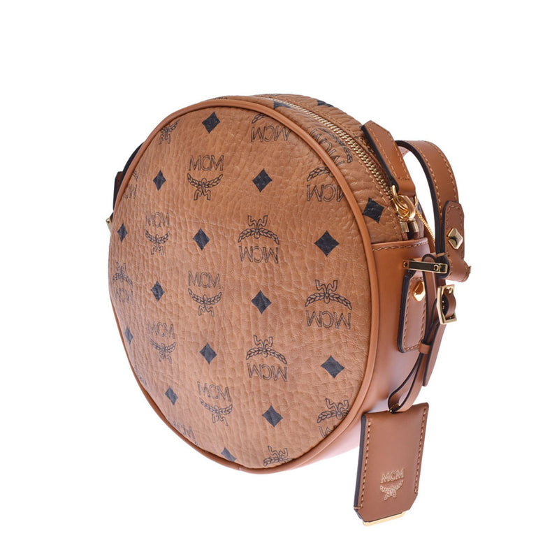 エムシーエムヘリテージ ヴィセトスタンバリンバッグ コニャック