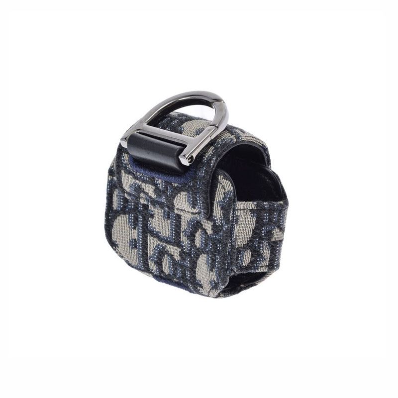 美品クリスチャンディオール AirPodsケース キーホルダー 総柄