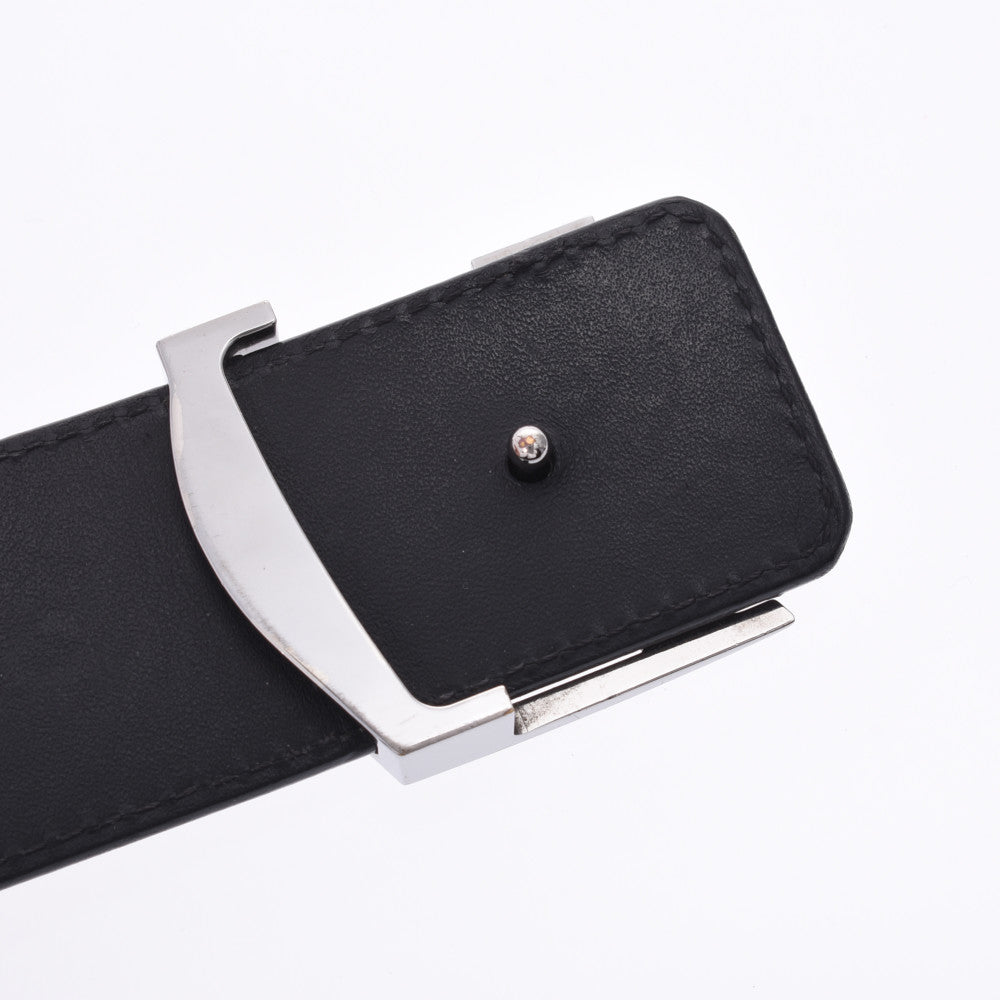 ルイヴィトンサンチュール イニシアル サイズ95cm ブラウン シルバー