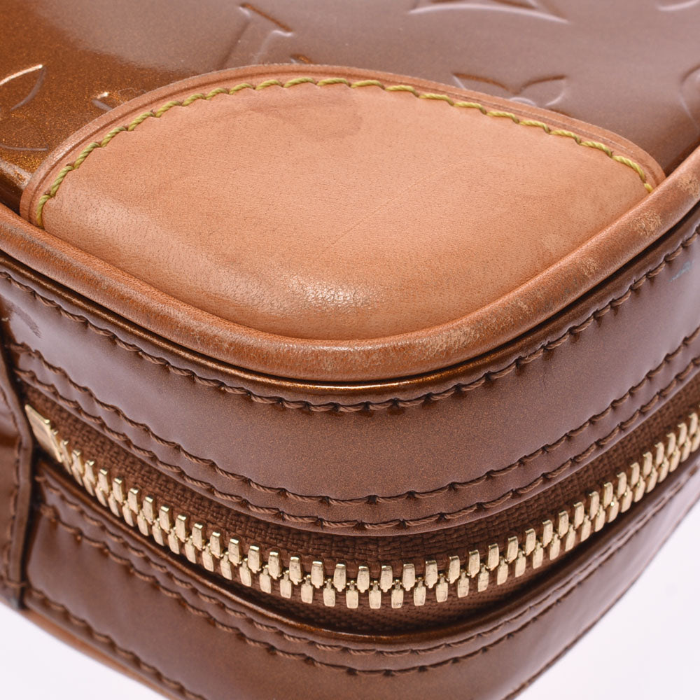 ルイヴィトンヴァンダム 14125 ブロンズ メンズ モノグラムヴェルニ