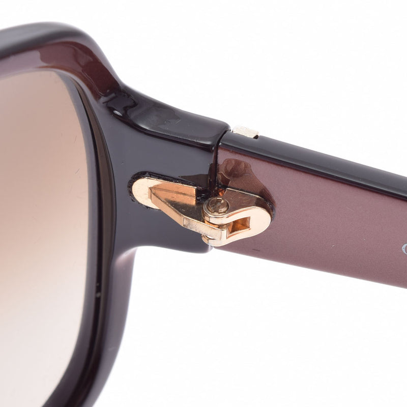 グッチラインストーン 茶 ユニセックス サングラス GG3144 GUCCI 中古