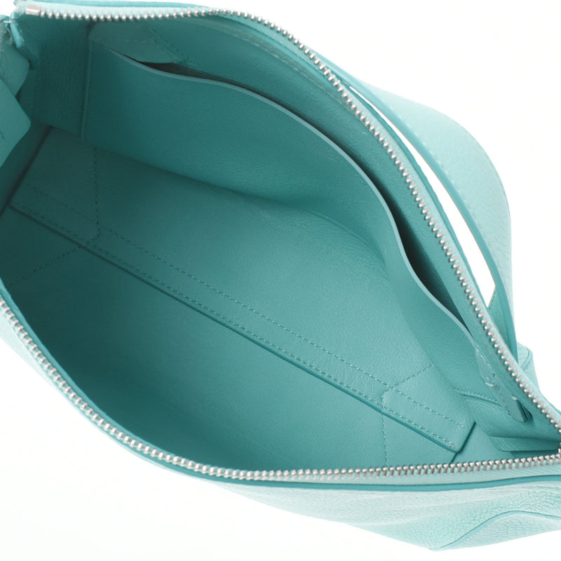 ティファニー2WAY クロスボディ ティファニーブルー レディース レザー