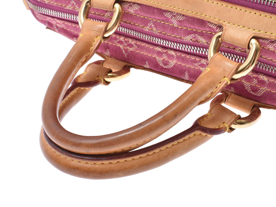 ルイヴィトン デニム ネオ スピーディ ピンク M95214 レディース