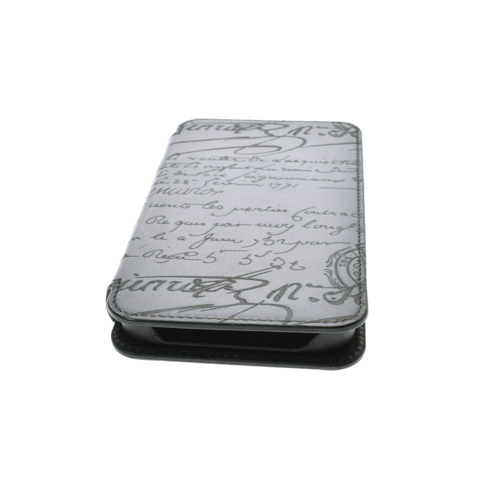 ベルルッティiPhone13 Pro Maxケース グレー ユニセックス 携帯