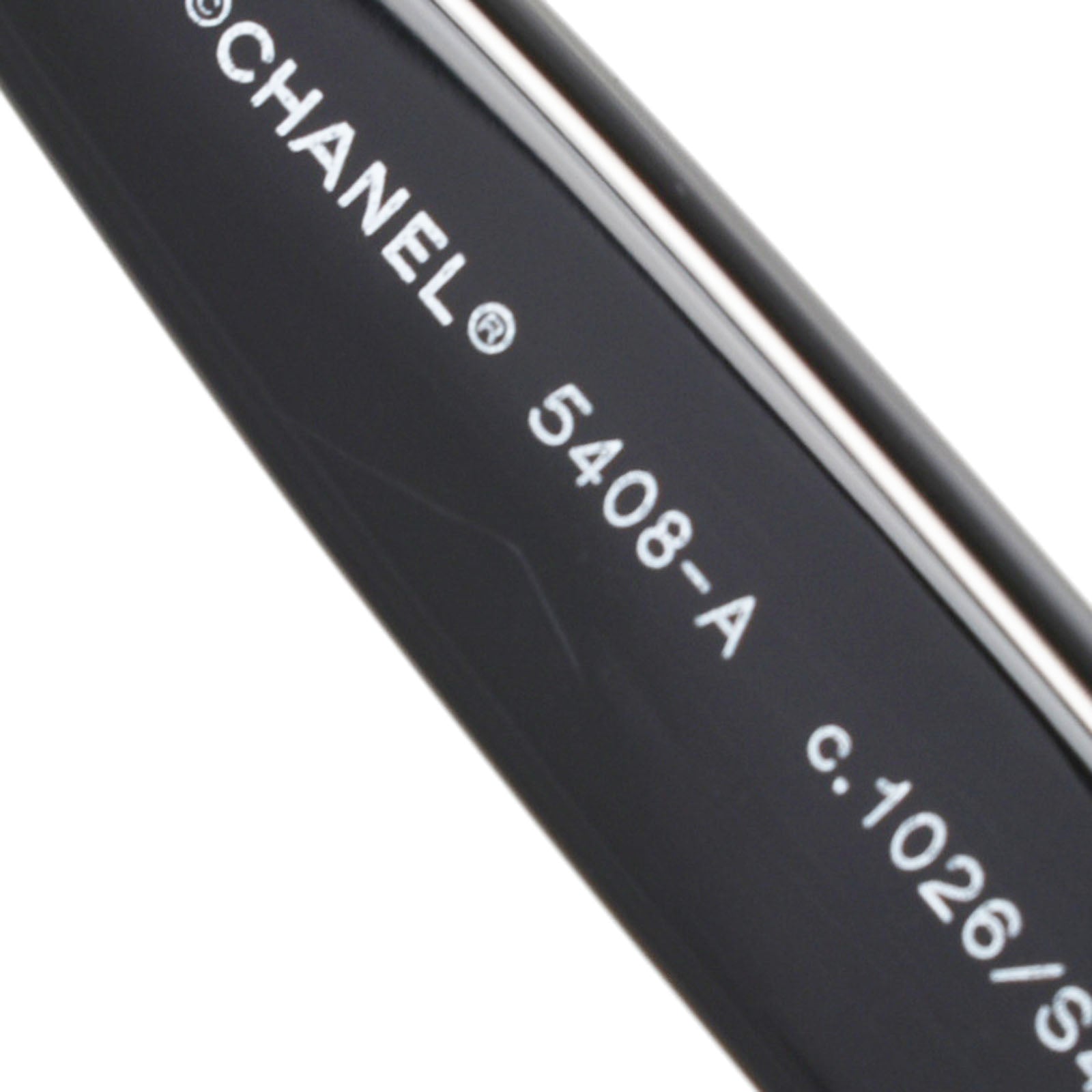シャネルサイドロゴ 黒 ユニセックス サングラス 5408-A CHANEL 中古