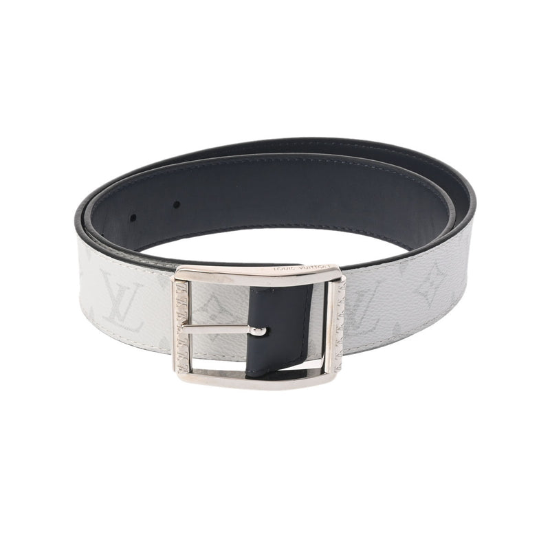 ルイヴィトンサンチュール リヴェルソ 85cm 14145 白/ネイビー