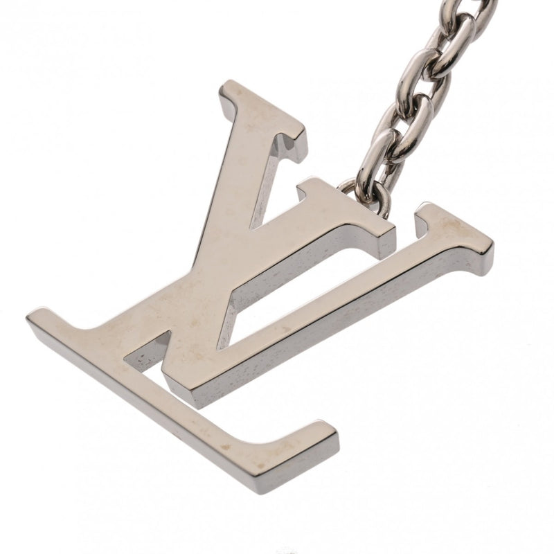 ルイヴィトンポルトクレ イニシャル LV キーリング シルバー ユニ