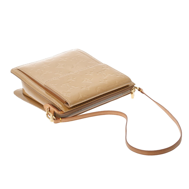 ルイヴィトンモット 14125 ベージュ レディース モノグラムヴェルニ