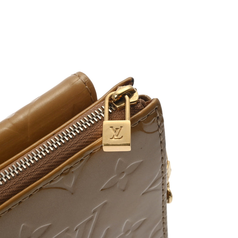 ルイヴィトンモット 14125 ベージュ レディース モノグラムヴェルニ