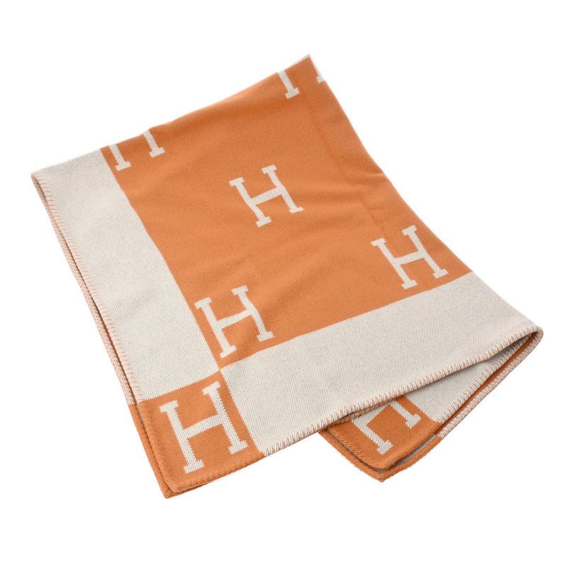 エルメスブランケット アヴァロン オレンジ レディース ブランド小物