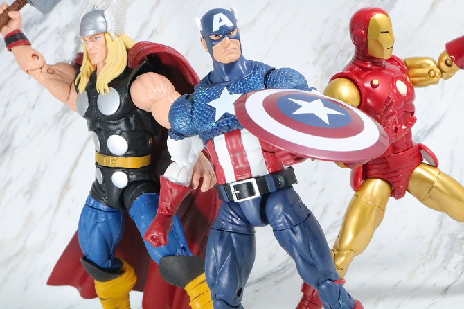 ピ*キ様 マーベルレジェンド 80周年 BIG3 アイアンマン ソー