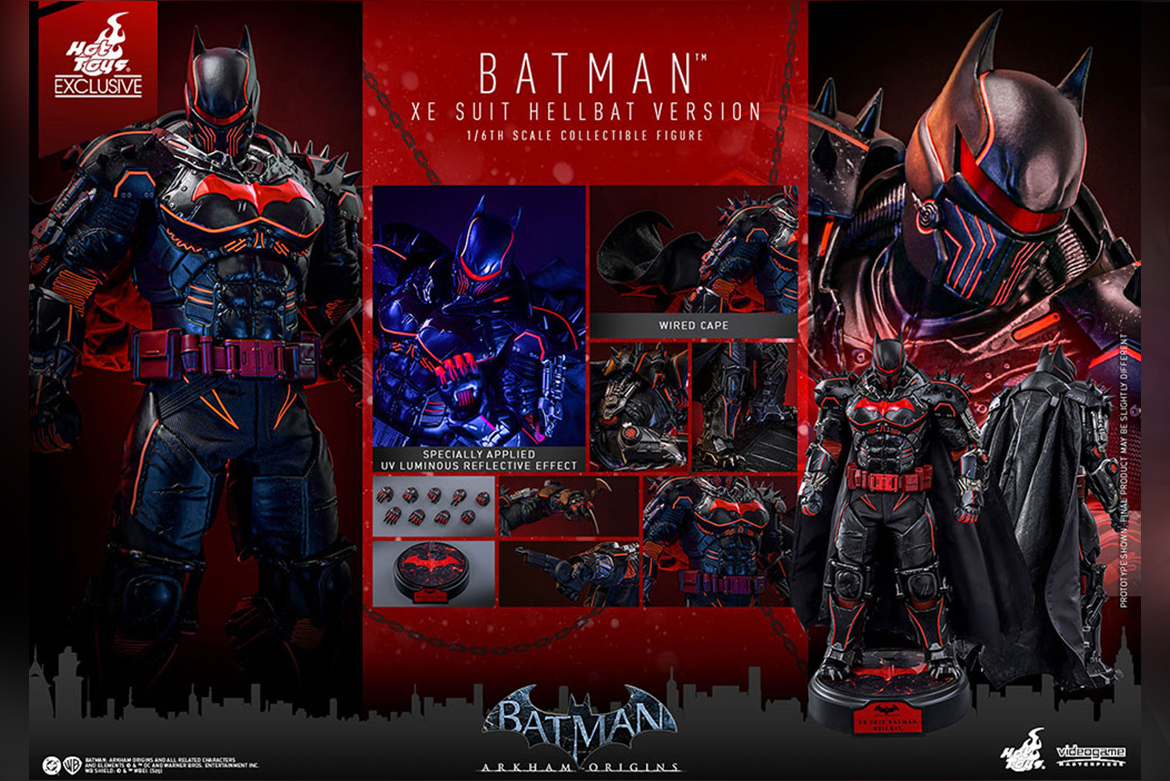 ホットトイズ新作！『アーカム・ビギンズ』バットマン XEスーツ