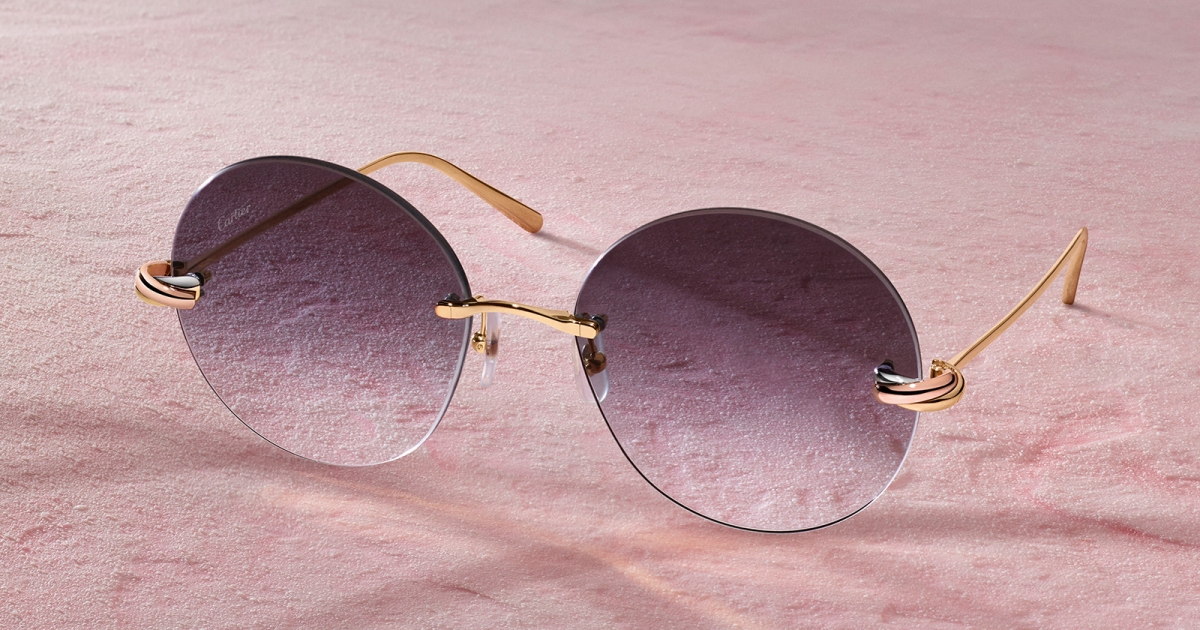 あの憧れが姿を変えた！カルティエの新作サングラスはトリニティモデル