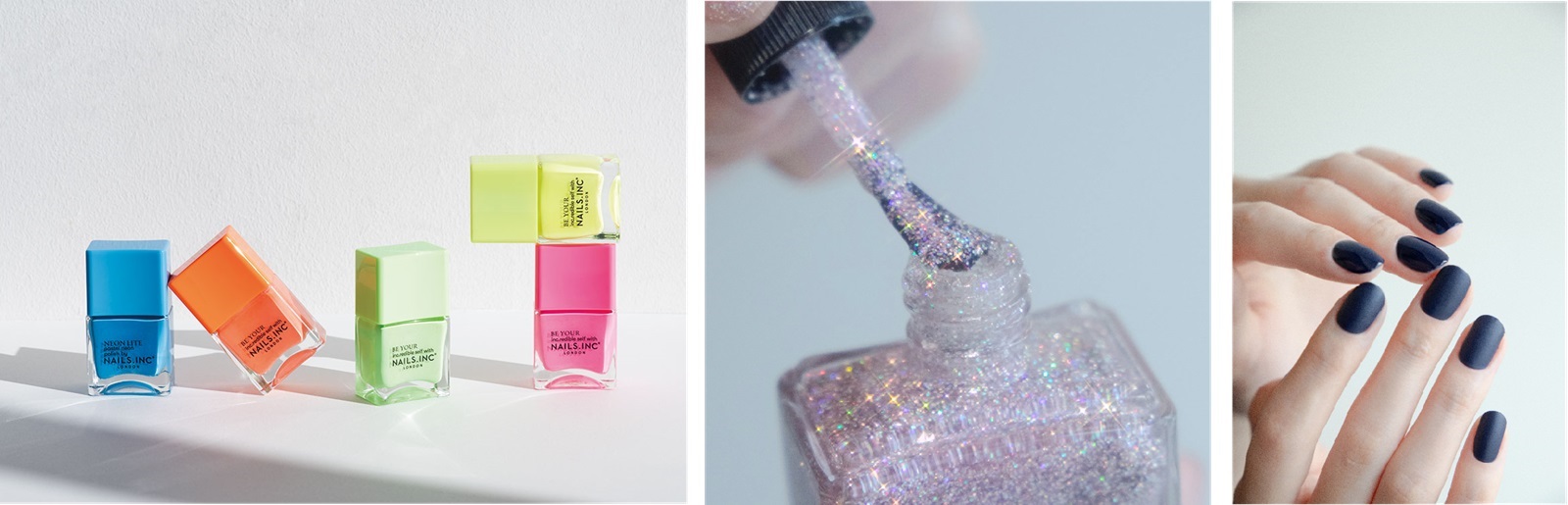 ネオン、キラキラ、マット！「ネイルズインク」の旬ネイルに着替えて