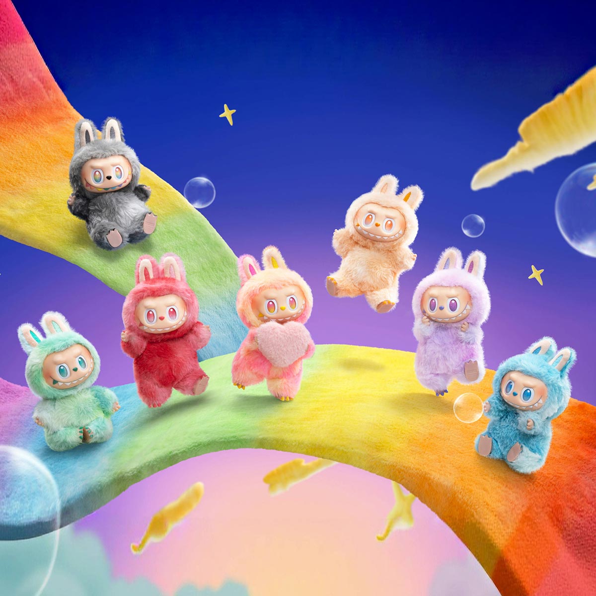 Labubu Big Into Energy Series – Pop Mart Blind‑Box Plush Pendants