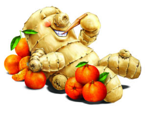 GIN GINS® Mandarin Orange Ginger Chews - The Ginger People US