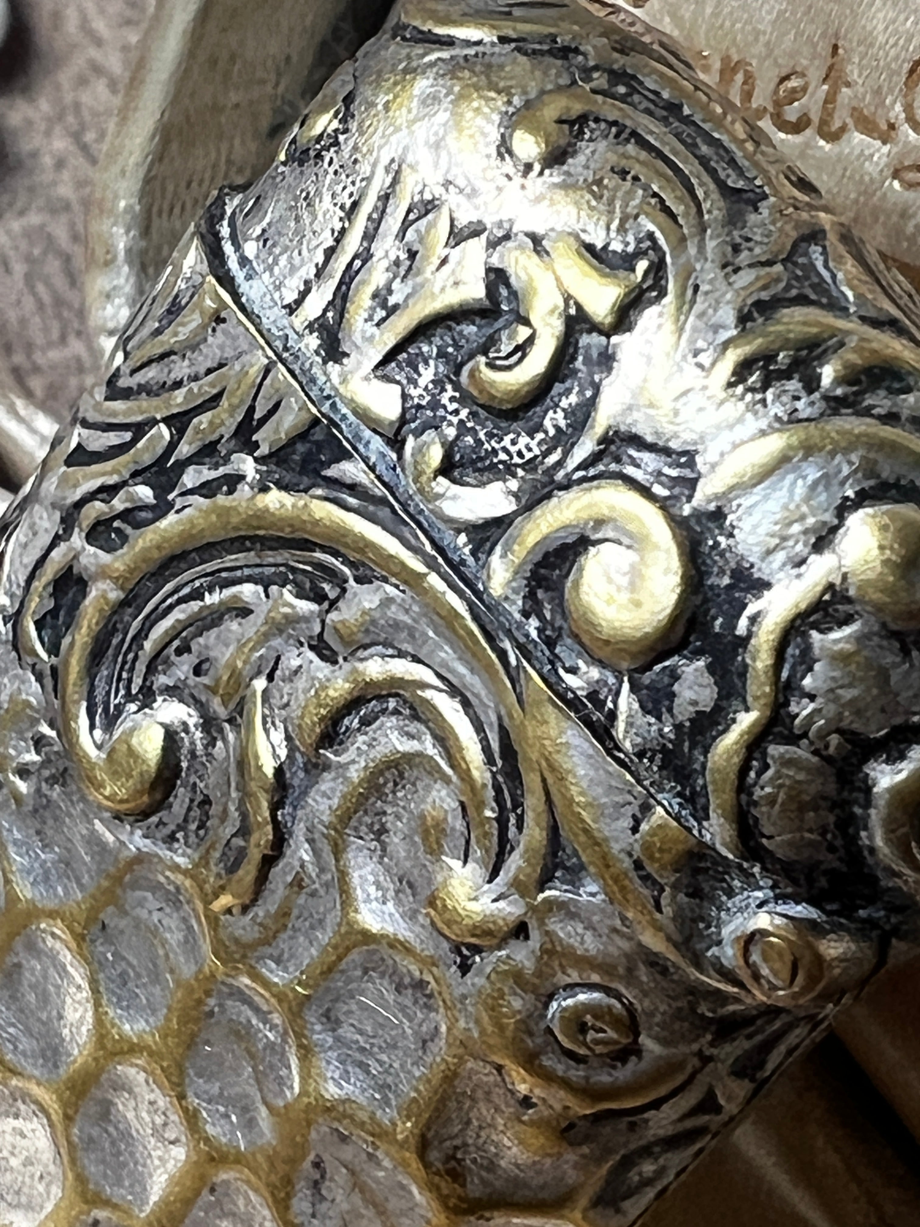 ☆メタル製マッチケース – France Antique 銀色アンティーク