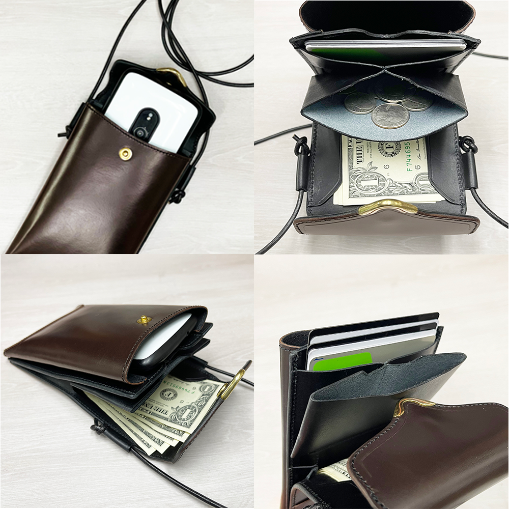 Cramp by 池之端銀革店 | Cramp【UKブライドルレザー】フロント金具