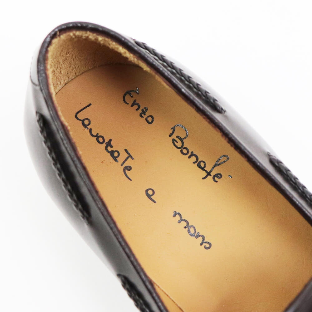 Enzo Bonafe（エンツォ ボナフェ）タッセルローファー【ブラウン】国内