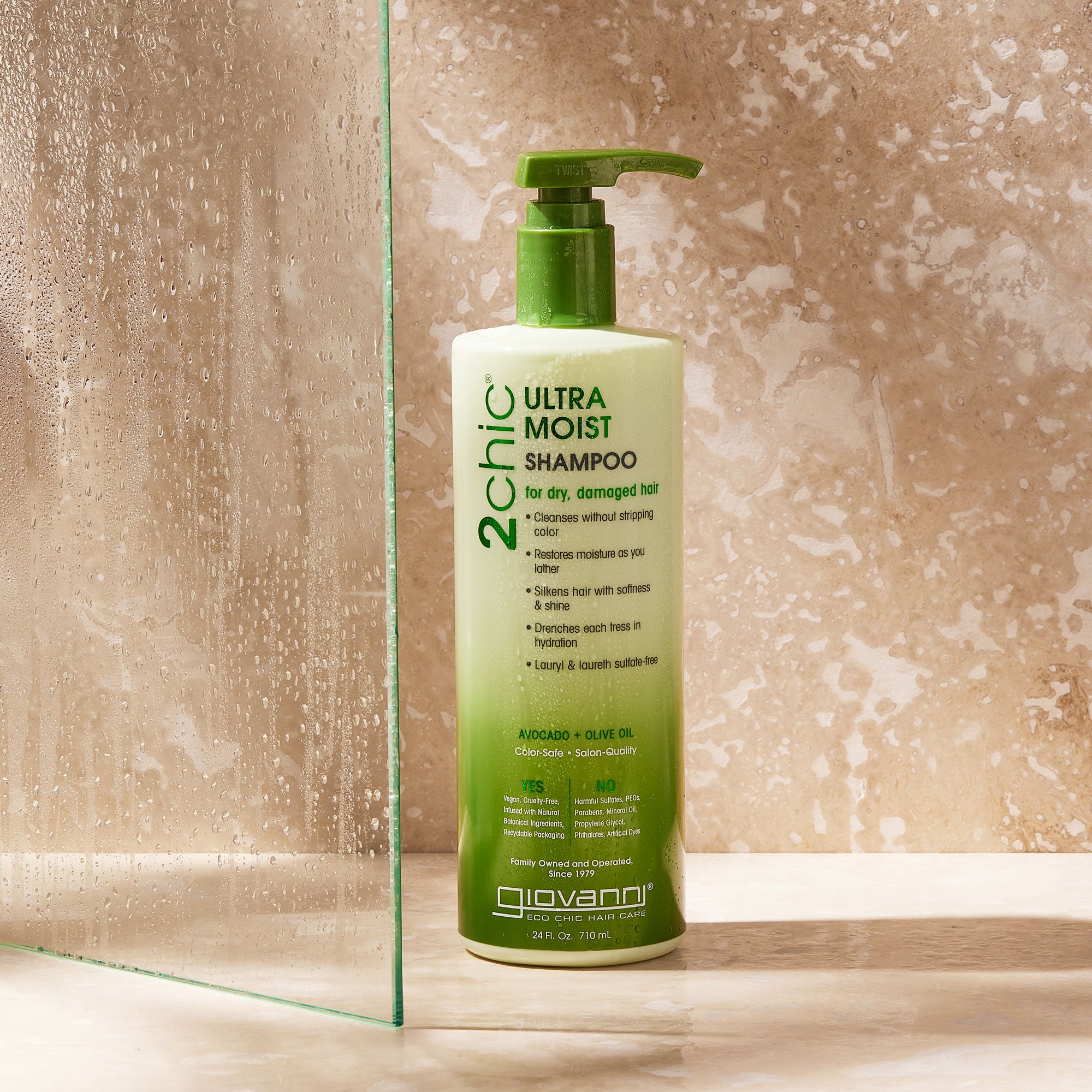 Giovanni® 2chic® Ultra-Moist Shampoo | Vegan & Sulfate-Free