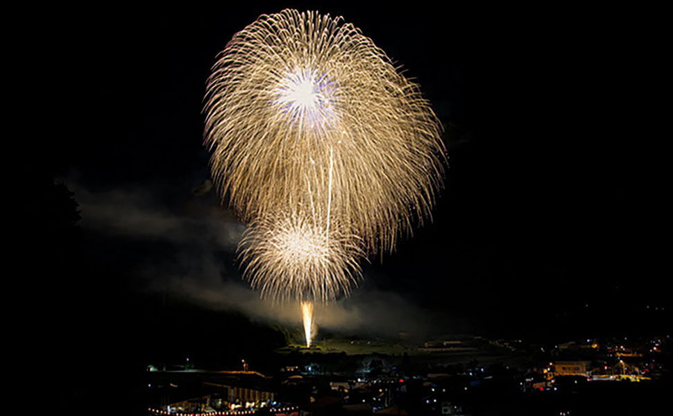 岐阜県｜高山市｜久々野町｜花火大会特集｜ひだ桃源郷くぐの納涼夏