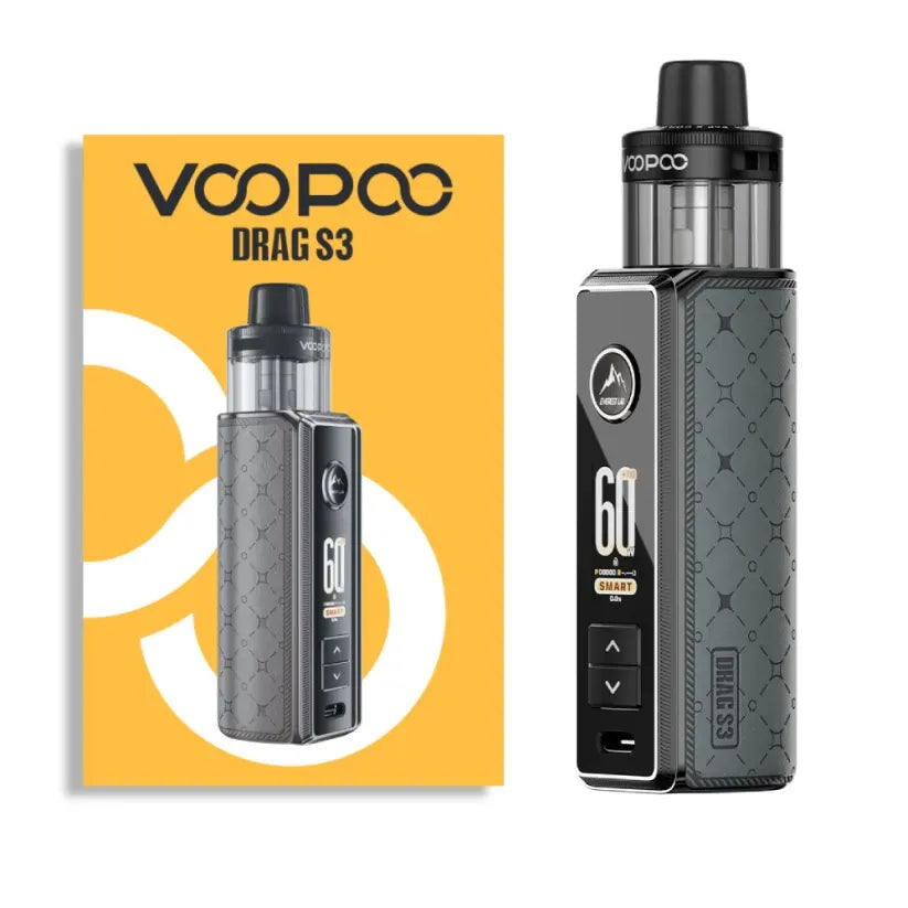 VOOPOO Drag S3 Kit | 3000mAh 60W Pod Mod with PnP X Coils – Giant
