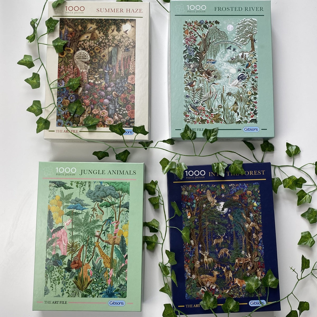 The Art File Summer Haze 1000 Piece Jigsaw Puzzle | Gibsons USA