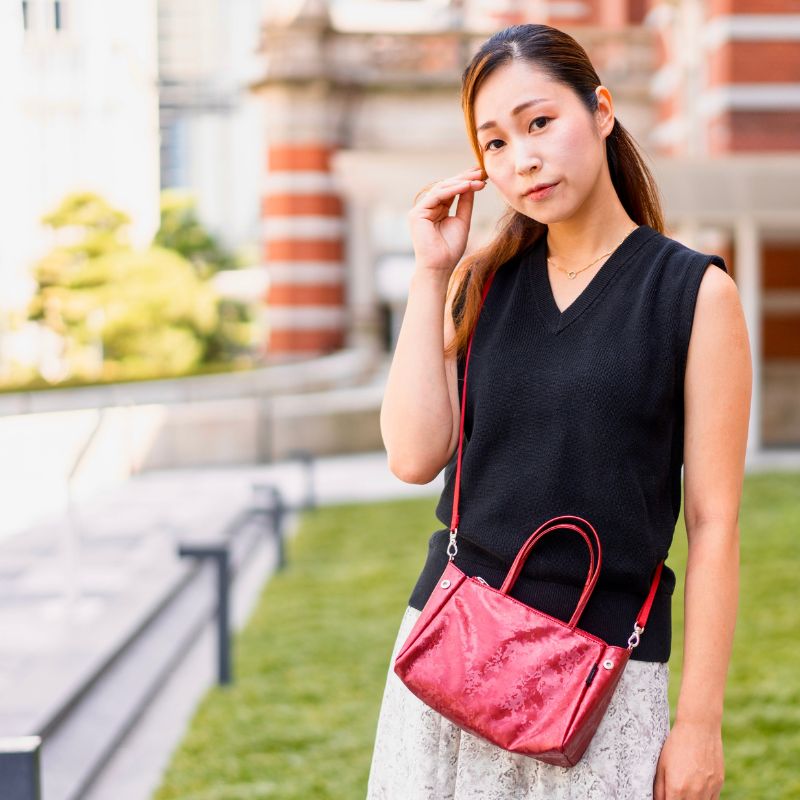 NV211 ミニ手提｜迷彩柄の上品カジュアルポシェット｜ヤマト屋 公式