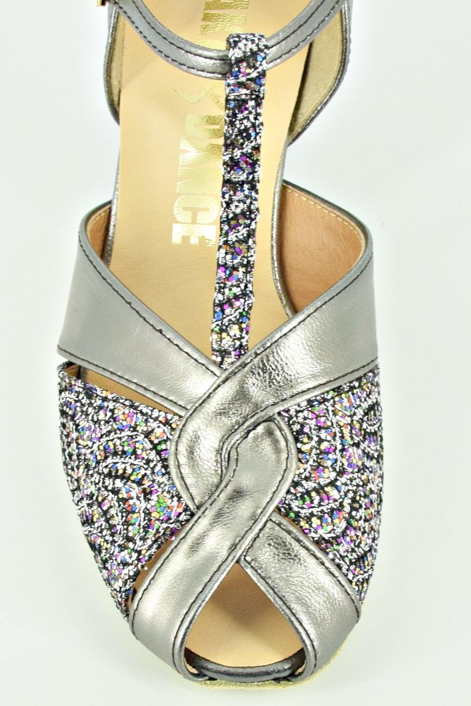 7cmヒール】レディース パーティー（兼用）シューズ 202 プラチナ 社交