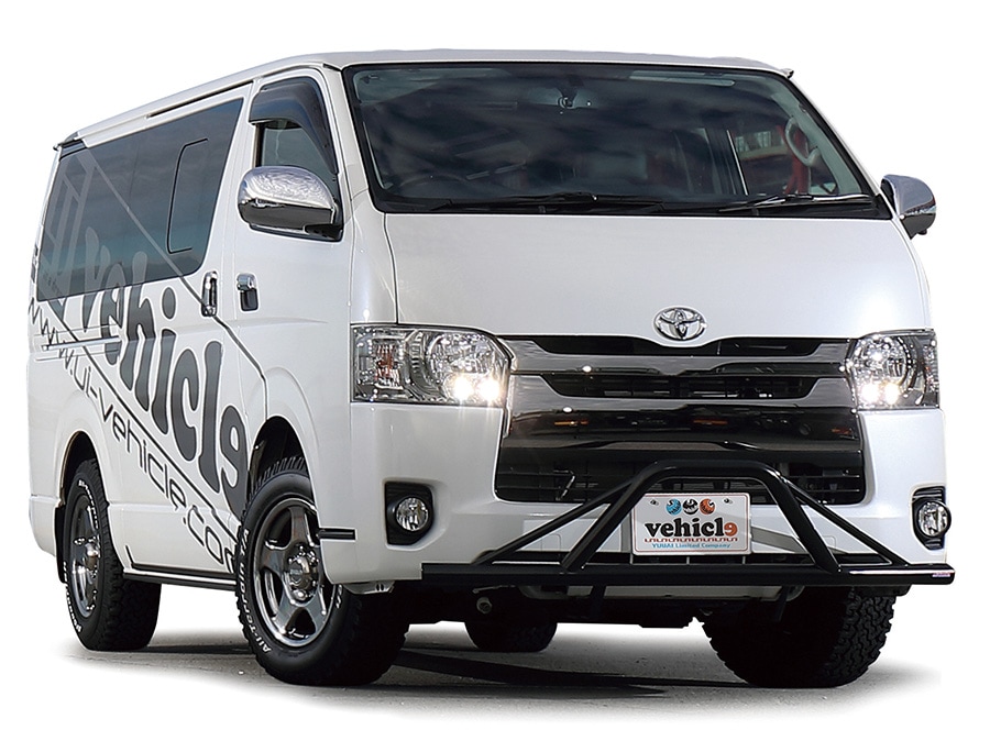 ハイエース200系 専門店 ユーアイビークルのハイエース 乗り心地改善 1