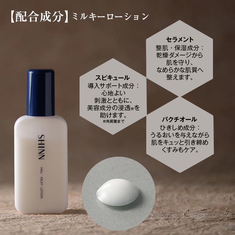SHINN HALI ミルキーローション 【通常】｜nihonchokuhan(日本直販