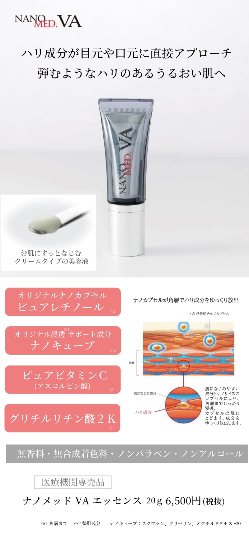 ナノメッドVAエッセンス NANOMED VA｜正規通販｜W ライフスタイルショップ