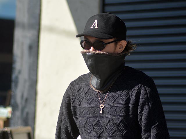 AT-DIRTY/アットダーティー】2025AW「Waterproof Leather Neck Warmer