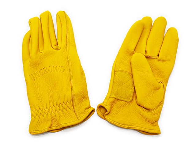 全3色【UNCROWD/アンクラウド】2024AW「All Seasons Deerskin Glove