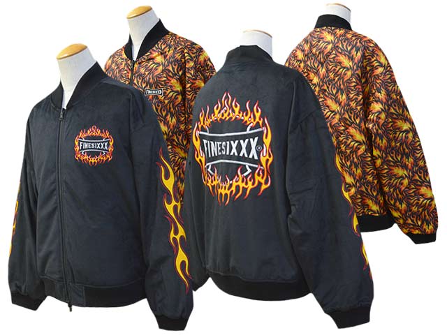 全3色【FINESIXXX/ファインシックス】2024AW「Fine Flames Reversible