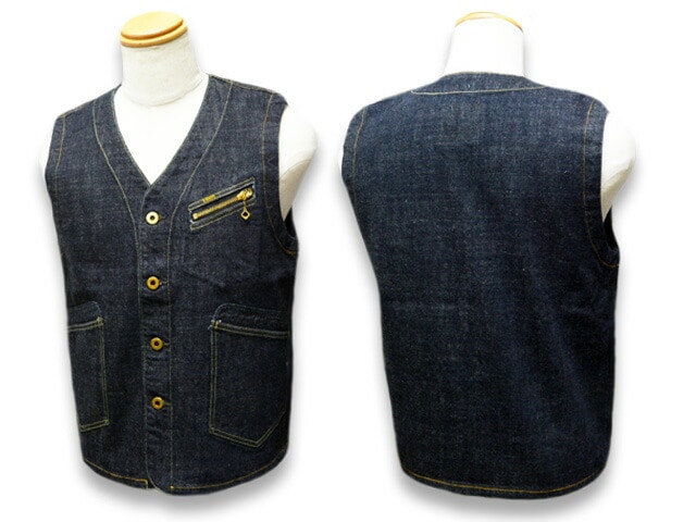 TROPHY CLOTHING/トロフィークロージング】「Dirt Denim Vest/ダート