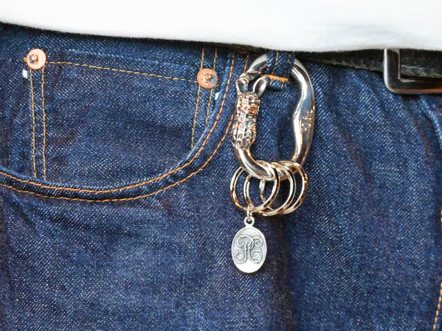 Peanuts&Co/ピーナッツカンパニー】「Bunny Peanuts Carabiner/バニー