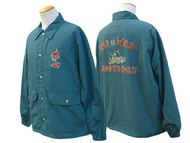 全3色【WEIRDO/ウィアード】2025SS「RED WRD Coach Jakcet/レッドWRD