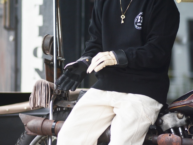 全2色【Vin&Age/ヴィン&エイジ】2025AW「Short Gauntlet Glove