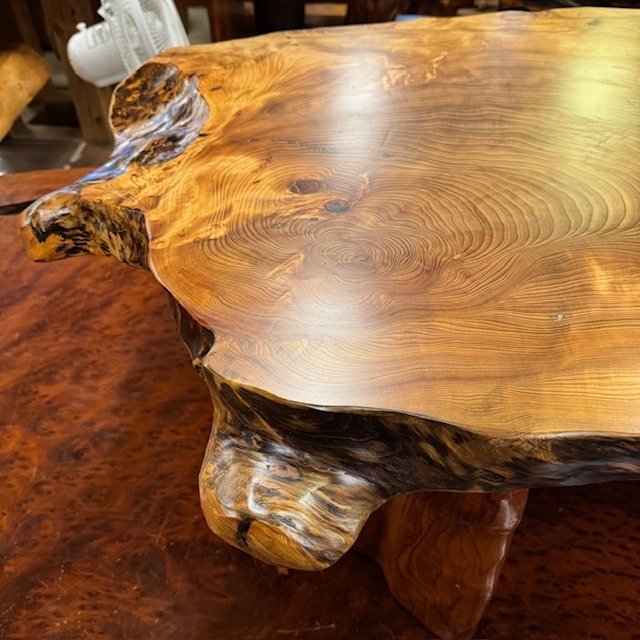 屋久杉輪切りセンターテーブル180 | 屋久杉テーブル | 屋久杉堂