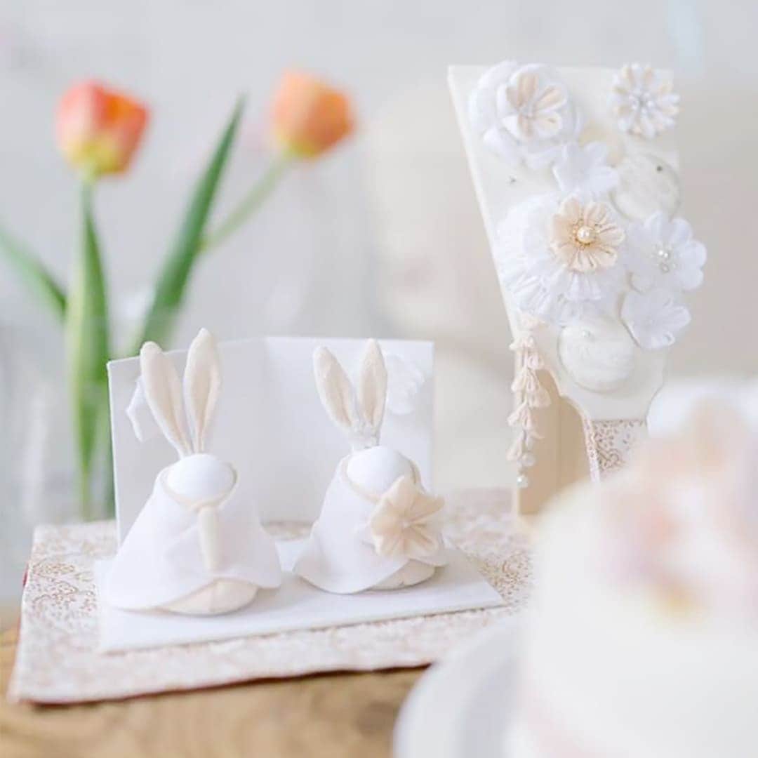 京都夢み屋【白粋-HAKI- 花咲くうさぎ雛セット】 コンパクトで