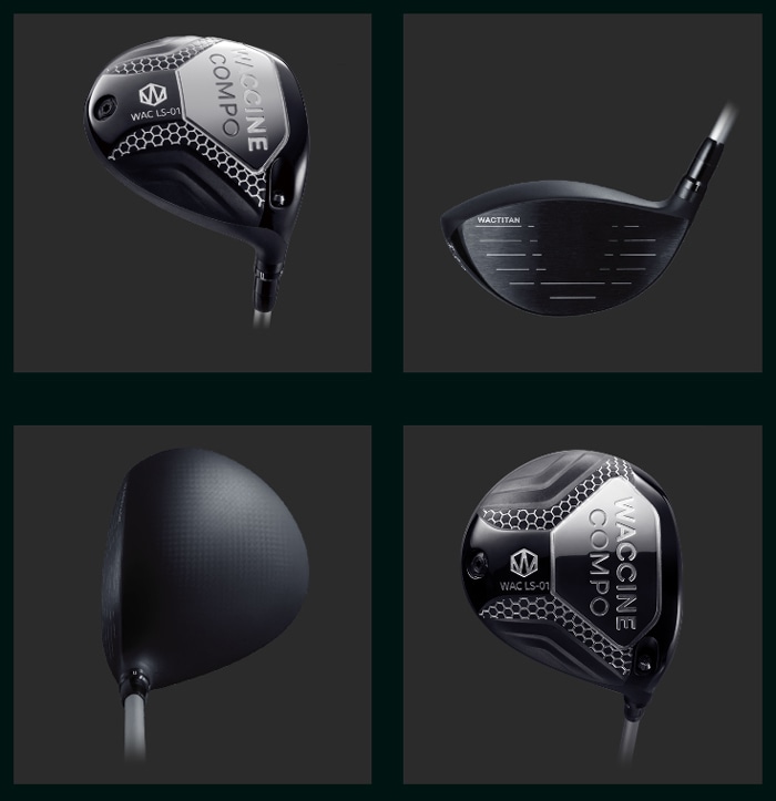 ワクチンコンポ　WAC LS-01ドライバーヘッドのみ 当店は安心の正規販売店です】<br>地クラブ系ヘッド <br>WACCINE WAC