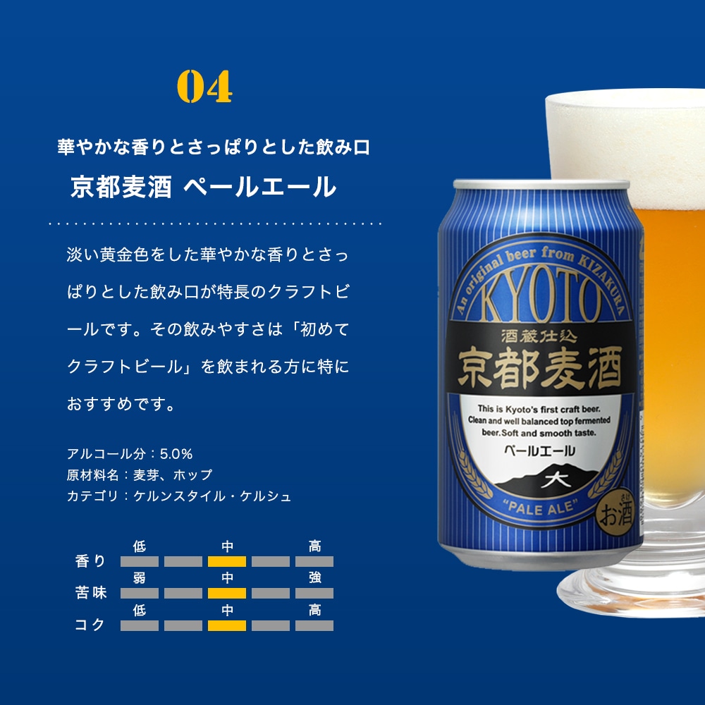 黄桜公式 クラフトビール 7種 おつまみセット （350ml×7缶） 【商品