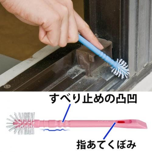 TKぐるぐる洗えるミニブラシ3色組 |おそうじのことならアズマ