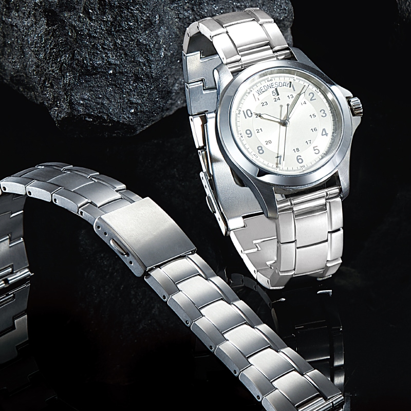 時計バンド チタン シルバー OTBE1249H | 時計バンド | バンビ公式