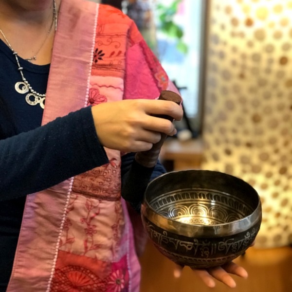 シンギングボール【Φ15cm】真言マントラ／手打ち／チベット密教法具