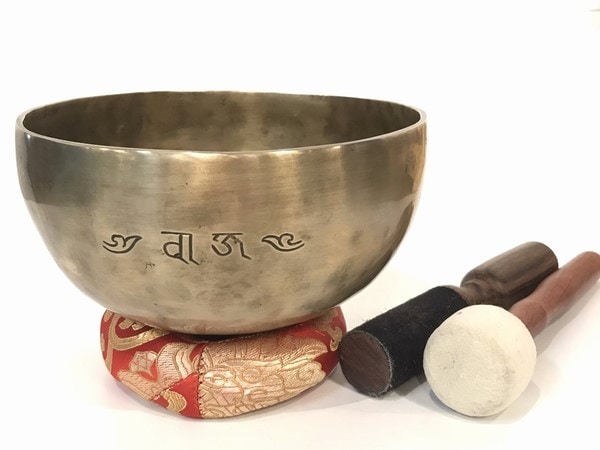 シンギングボウル／フルムーンボウル【φ17cm・セブンメタル】【A