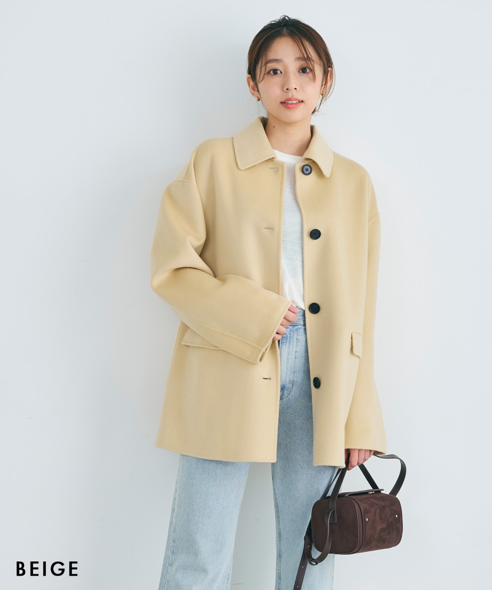 10/26(日)12:00 55%OFFSALE開始》【MAAYA DESIGN】リバーミドルコート