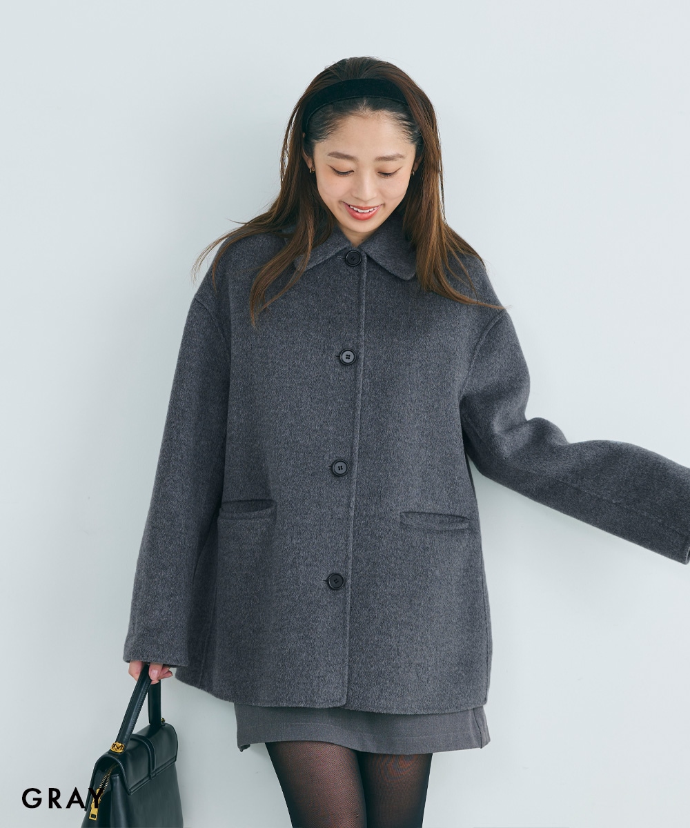 10/26(日)12:00 55%OFFSALE開始》【MAAYA DESIGN】リバーミドルコート